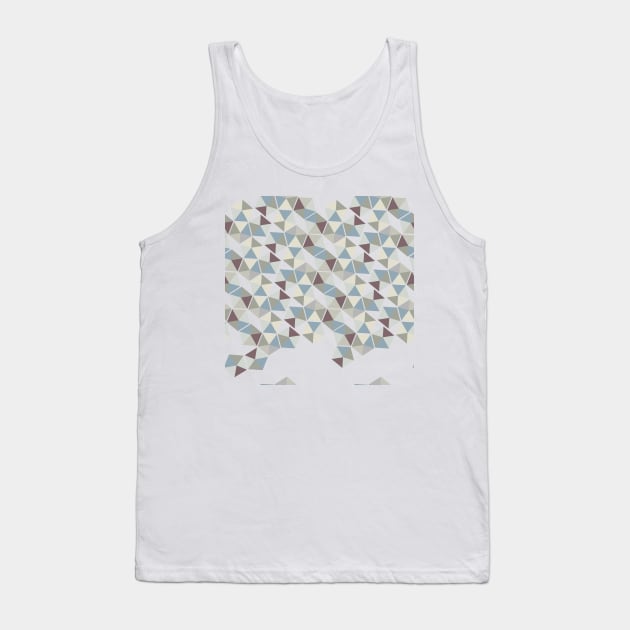 Retro Nature Tank Top by GinColorist